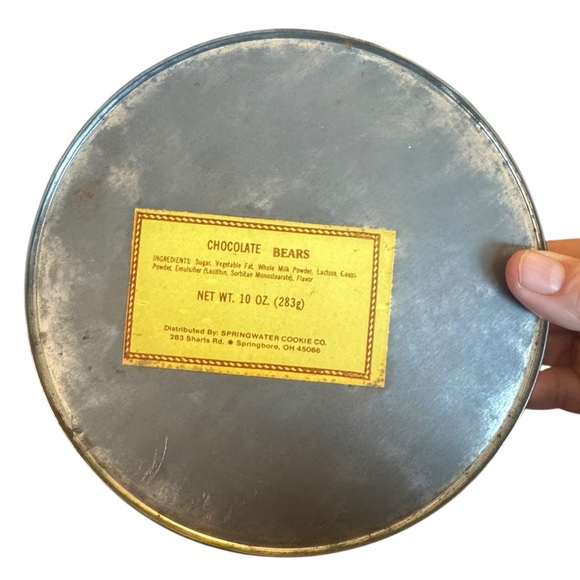 Bear Hug Bear Love Vintage Metal Tin - Picture 4 of 7